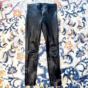 Yves Saint Laurent Leather Pants
